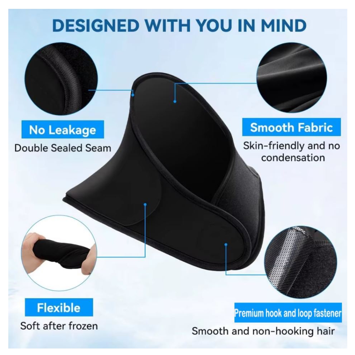 Miniatura 3 de Compresa Almohadilla Gel Térmica Cuello